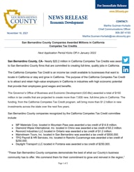 Press Release California Competes Tax Credit Nov 2021 dsw